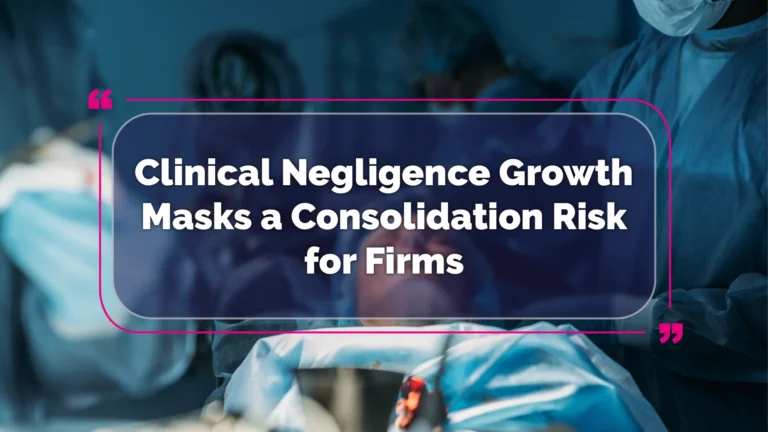 Clinical Negligence Growth