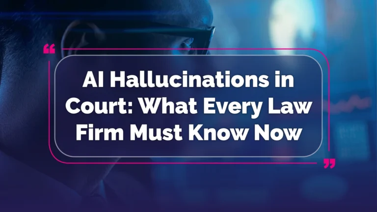 AI Hallucinations in Court – What Every Law Firm Must Know Now