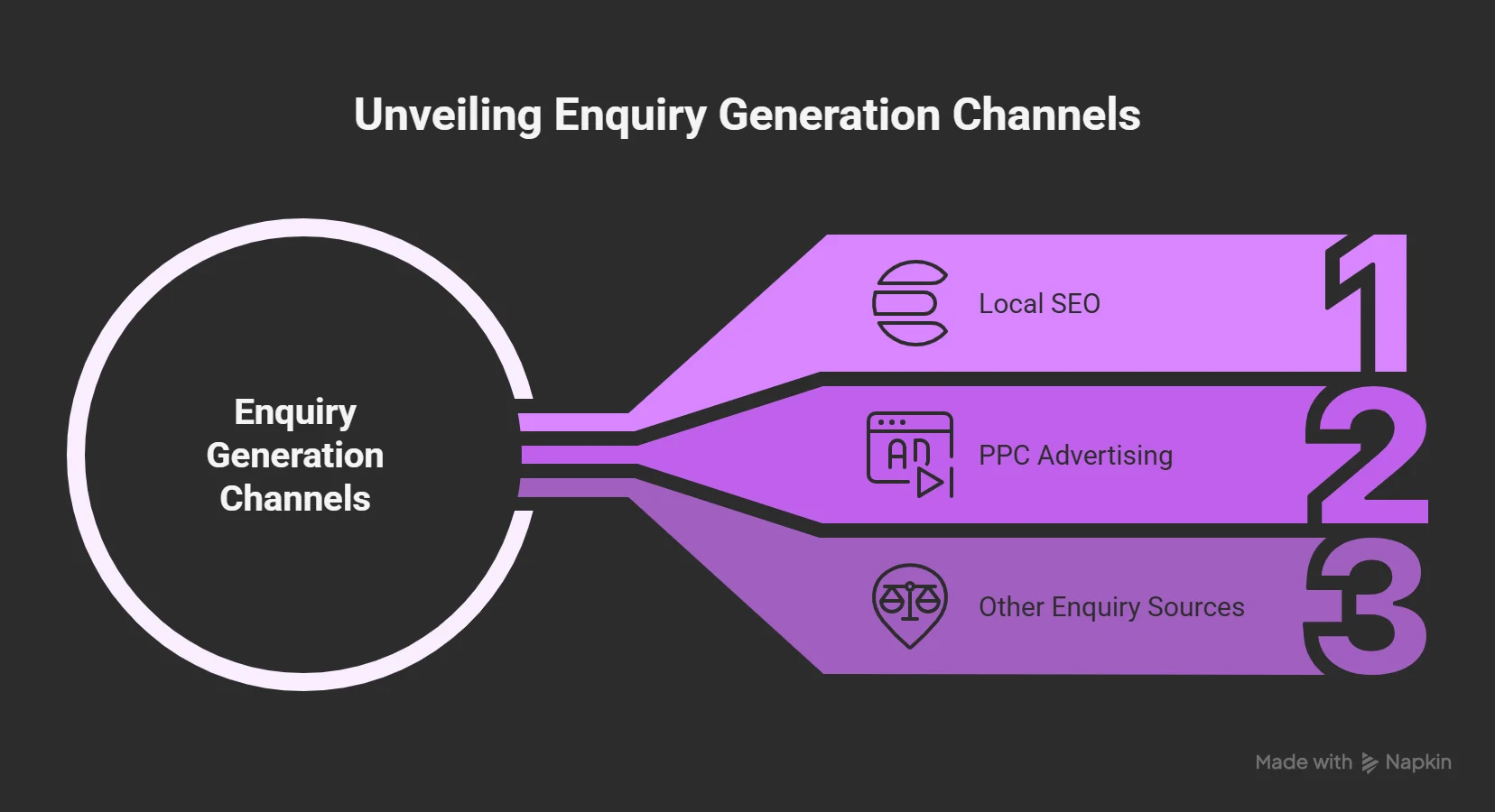Unveiling Enquiry Generation Channels